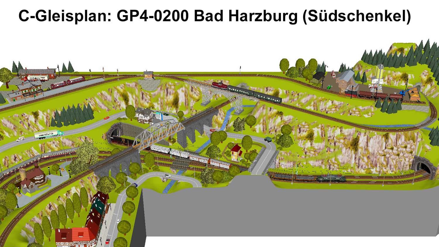 GP4-0200 C-Gleisplan Bad Harzburg (400x330x350)